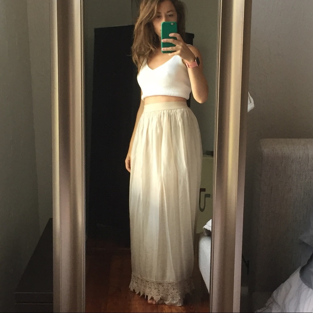 Anthropologie Maxi Skirt